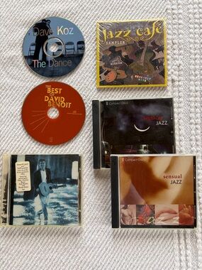8 Jazz Easy Listening CD Bundle Koz, Benoit, White, Sensual Jazz, Nightcap Jazz